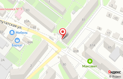 Салон-парикмахерская Мармелад на Депутатской улице на карте