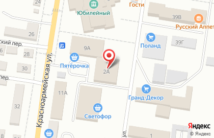 Торговый центр DNS Гипер на Красногвардейской улице на карте