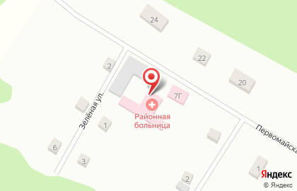Степная участковая больница на карте