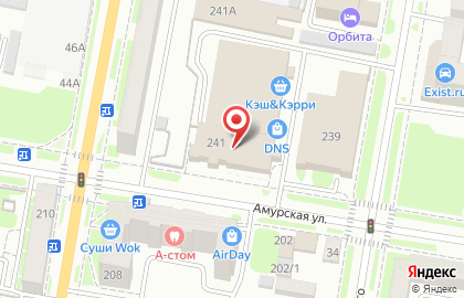 Торгово-монтажная компания Рубеж на Амурской улице на карте