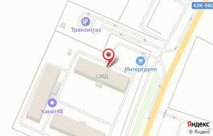 Павильон быстрого питания на Ангарской улице на карте