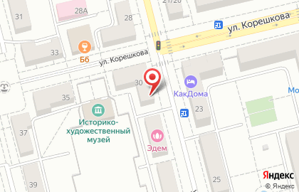Магазин косметики Подружка в Москве на карте
