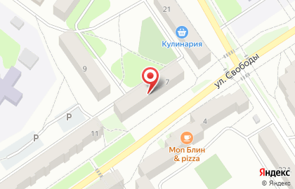 Медицинский центр УльтраЛаб на улице Свободы на карте