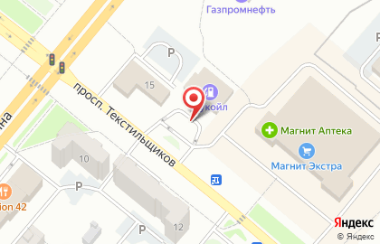 Лукойл в Кемерово на карте