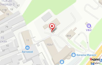 Шиномонтажная мастерская в Мотовилихинском районе на карте