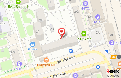 Лобненский отдел Кадастровой палаты по Московской области на карте