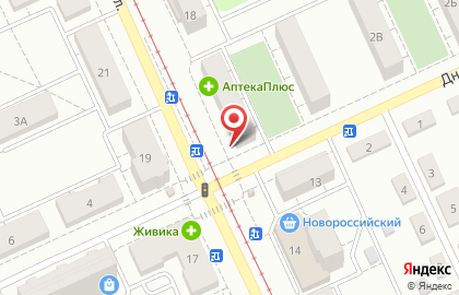 Магазин цветов на улице Днепровская на карте