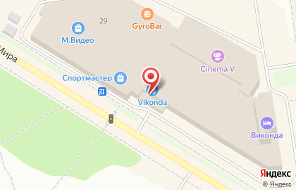 Салон связи Билайн на улице Бабушкина на карте