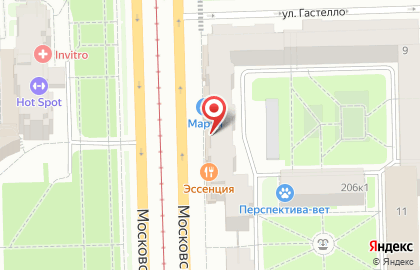 Магазин посуды Villeroy & Boch на Московском проспекте на карте