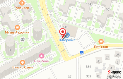 Кафе стритфуда Контейнер на улице ​Пожарского на карте