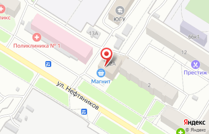 Банкомат Ханты-Мансийский банк Открытие, Нефтеюганский филиал в Ханты-Мансийске на карте