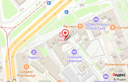 Салон красоты BLIK на Советской улице на карте