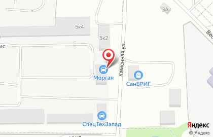 Торгово-сервисная компания АвтоСтартер на Окружной улице на карте