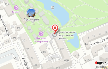 Общественная организация Саратовская областная федерация триатлона на карте