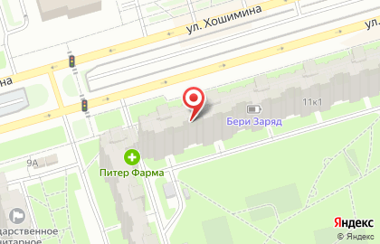Аптека Невис в Санкт-Петербурге на карте