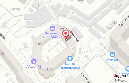 ТюменьСпецСервис на Сургутской улице на карте