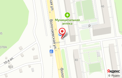 Продуктовый магазин в Новосибирске на карте