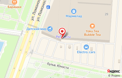 Супермаркет цифровой и бытовой техники DNS на улице Ломоносова на карте