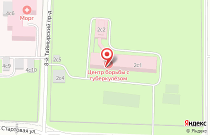 Научно-практический центр борьбы с туберкулезом Департамент здравоохранения Москвы на карте