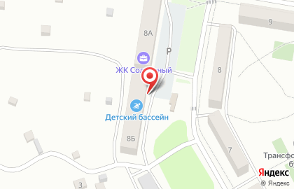 Детский бассейн Весёлый пингвин на карте