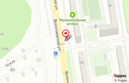 Продуктовый магазин в Новосибирске на карте