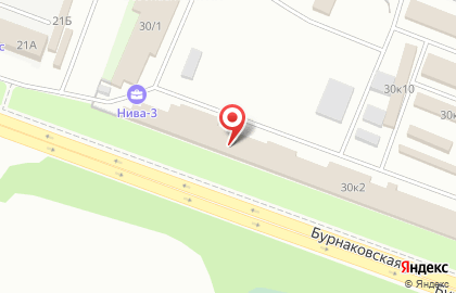 Оптово-розничная компания на Бурнаковской улице на карте