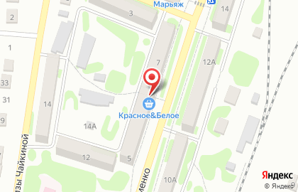 Красное & Белое в Волгограде на карте