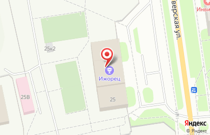Стрим на Тверской улице на карте