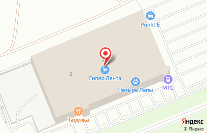 Магазин спортивных товаров Декатлон на Московском шоссе на карте