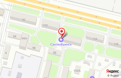 Торгово-монтажная компания СантехБрянск на Московском проспекте на карте