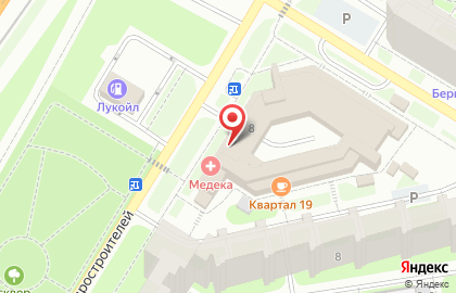 Клиника Медека на карте