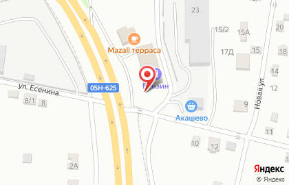 Салон-магазин Цветочный рай на улице Есенина на карте