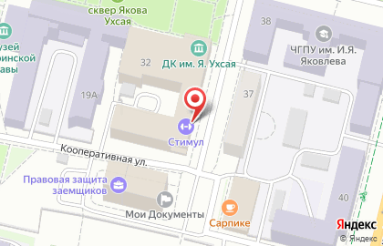 Тренажерный зал Стимул на улице Ленинградской на карте
