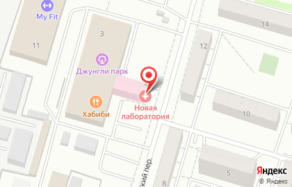 Медицинский центр "Новая лаборатория" на Артиллерийском пер., 3 на карте