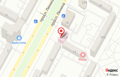 Ваша Оптика в Центральном районе на карте