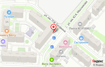 Служба доставки еды Osaka в Кировском районе на карте