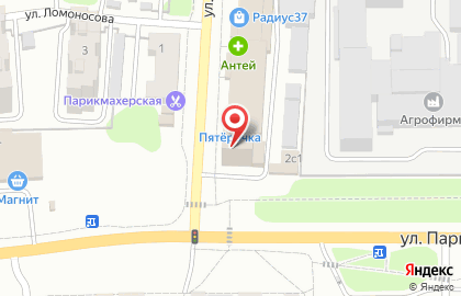 Торговая компания на улице Шевченко на карте