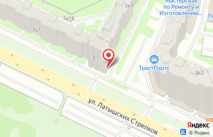 Ателье по ремонту и пошиву одежды в Санкт-Петербурге на карте