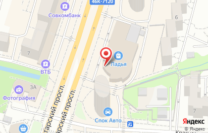 Супермаркет Перекрёсток на Пролетарском проспекте, 4 к 3 в Щёлково на карте