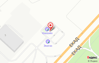 АЗС в Екатеринбурге на карте