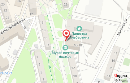 Магазин печатной продукции на улице Рокоссовского на карте