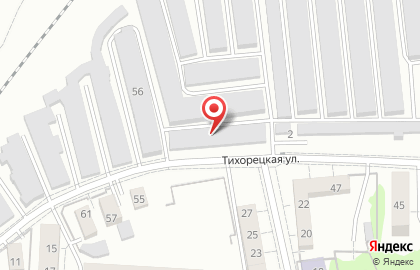Шиномонтажная мастерская на Тихорецкой, 56 на карте