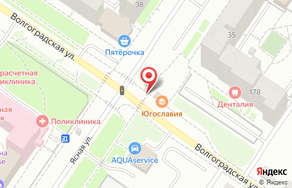 Магазин цветов Венделла на Волгоградской улице на карте