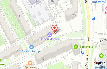 Ателье по ремонту, пошиву и химчистке одежды Профи Мастер на улице Галии Кайбицкой на карте