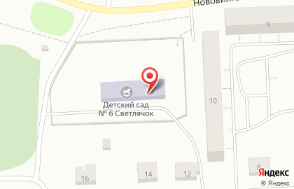 Детский сад Светлячок №6 в Петрозаводске на карте