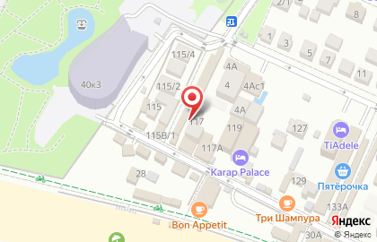 Бистро в Сочи на карте