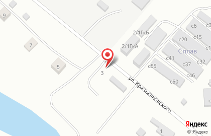Мясной магазин Сибирский деликатес на улице Кржижановского на карте