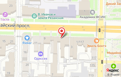 Всероссийский банк развития регионов на Первомайском проспекте на карте