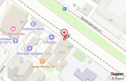 ТехСистемы на Зыряновской улице на карте