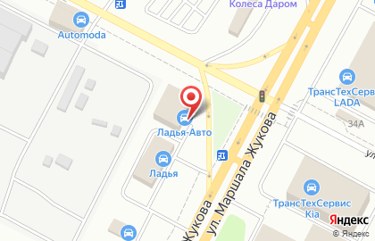 Группа компаний Ладья на улице Маршала Жукова, 47 на карте
